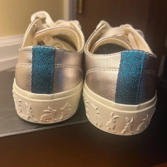 New-Paul Smith Women's Thea Rabbit Vulcanised Trainer - Picture 4 of 14